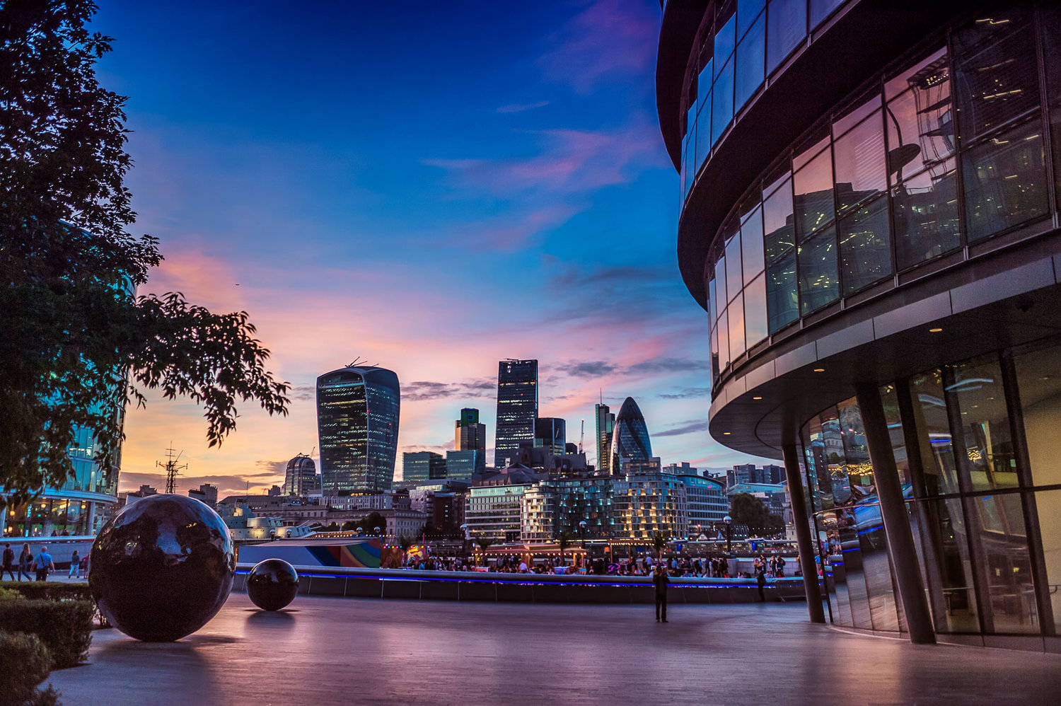 City of London from City Hall city London photography by IMMERSED 360